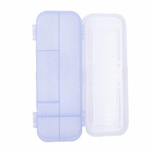 Estuche Organizador Doble Lado Cinderella Escarchado PLAPASA 8Cm