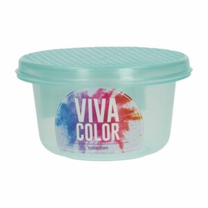Repostero Discoware N1  Con Tapa Verde Perlado Viva Color PLAPASA 0.13 Litros
