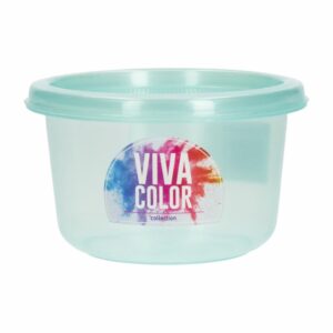 Repostero Discoware N2  Con Tapa Verde Perlado Viva Color PLAPASA 0.32 Litros