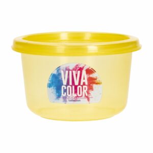 Repostero Discoware N2  Con Tapa Ambar Viva Color PLAPASA 0.32 Litros