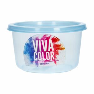 Repostero N3  Con Tapa Sky Viva Color PLAPASA 0.67 Litros