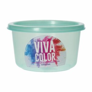 Repostero Discoware N3  Con Tapa Verde Perlado Viva Color PLAPASA 0.67 Litros