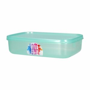 Repostero Freshware N1  Con Tapa Verde Perlado Viva Color PLAPASA 0.9 Litros