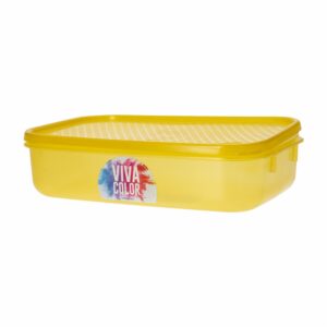 Repostero Freshware N1  Con Tapa Ambar Viva Color PLAPASA 0.9 Litros
