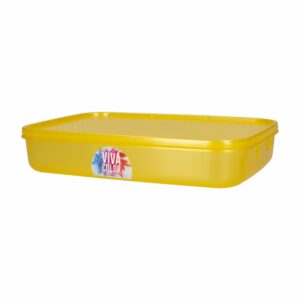 Repostero Freshware N3  Con Tapa Ambar Viva Color PLAPASA 1.75 Litros