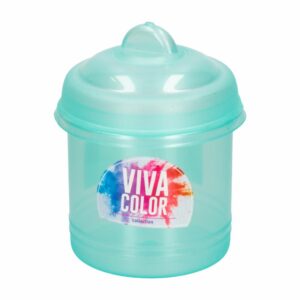 Pomo Rio N1 Con Tapa Verde Perlado Viva Color PLAPASA 0,25 L