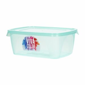 Repostero Con Tapa Verde Perlado Viva Color PLAPASA 600 Ml