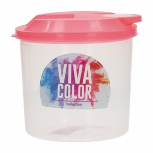 Pomo Dispenser Con Tapa Rojo Laser Viva Color PLAPASA 946 Ml