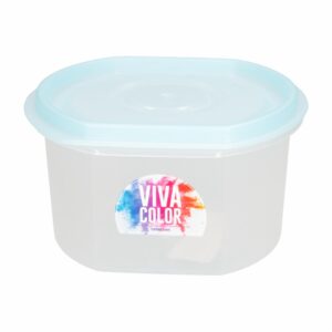 Repostero Ovalware N2 Alto Con Tapa Sky Viva Color PLAPASA 1 Litros