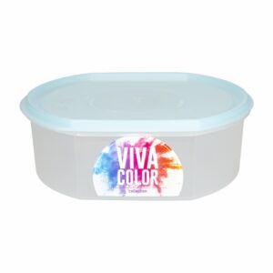 Repostero Ovalware N5 Bajo Con Tapa Sky Viva Color PLAPASA 3 Litros