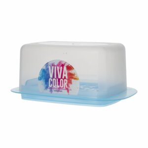 Quesera Mantequillera Reversible Sky Viva Color PLAPASA 21.5X14X9 CM