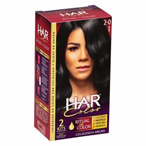 Tinte De Cabello Color Negro 2-0 HAR 100 G
