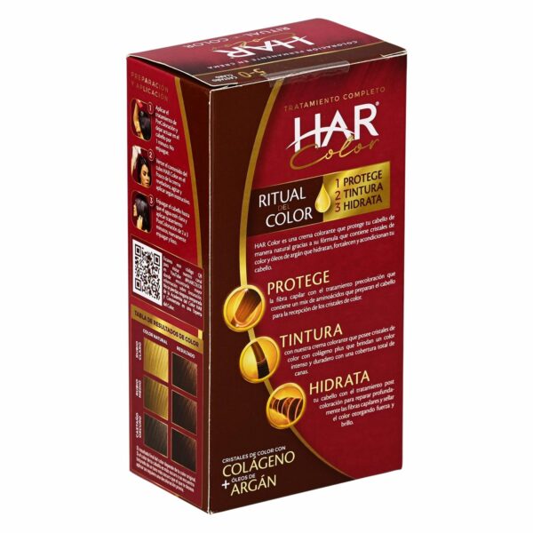 Tinte De Cabello Color Castano Claro 5-0 HAR 100 G - Imagen 2