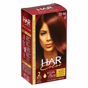 Tinte De Cabello Color Rojo Atrevido 55-46 HAR 100 G