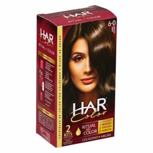 Tinte De Cabello Color Rubio Oscuro 6-0 HAR 100 G