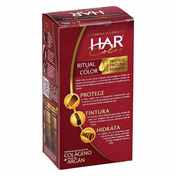 Tinte De Cabello Color Rubio Oscuro 6-0 HAR 100 G - Imagen 2