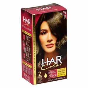Tinte De Cabello Color Castaño Elegante 6-35 HAR 100 G