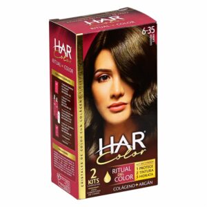 Tinte De Cabello Color Castaño Elegante 6-35 HAR 100 G