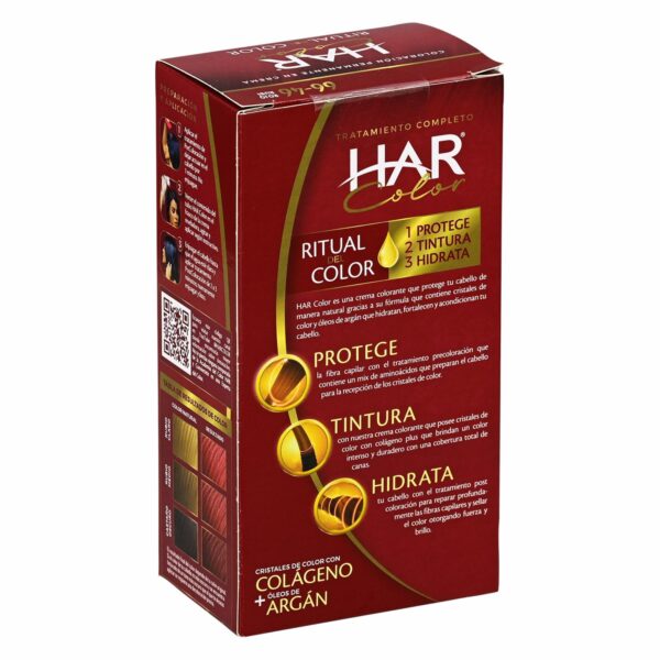 Tinte De Cabello Color Rojo Salvaje 66-46 HAR 100 G - Imagen 2