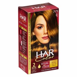 Tinte De Cabello Color Canela Dorado 7-73 HAR 100 G