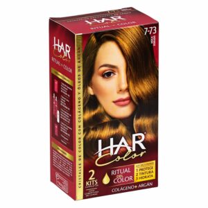 Tinte De Cabello Color Canela Dorado 7-73 HAR 100 G