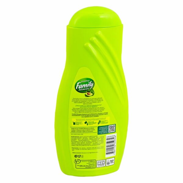 Shampoo De Aguacate FAMILY 970 Ml - Imagen 2