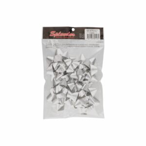 Lazo Estrella No. 7 Metal Repjd.Plata SPLENDOR X 4 Uds