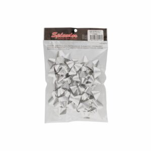 Lazo Estrella No. 7 Metal Repjd.Plata SPLENDOR X 4 Uds
