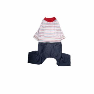Ropa Para Perros Conjunto Jean Macho THE PET FACTORY Talla Extra Extra Pequeño