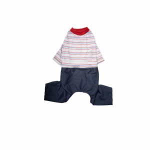 Ropa Para Perros Conjunto Jean Macho THE PET FACTORY Talla Extra Extra Pequeño