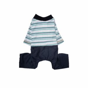 Ropa Para Perros Conjunto Jean Macho THE PET FACTORY Talla Extra Pequeño