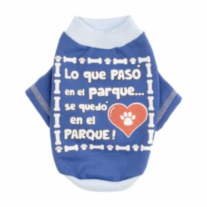 Ropa Para Perros Buzo Lo Que Paso En El Parque THE PET FACTORY Talla Extra Extra Pequeño