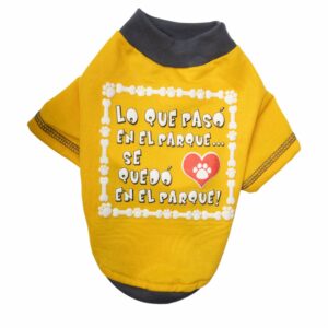 Ropa Para Perros Buzo Lo Que Paso En El Parque THE PET FACTORY Talla Extra Pequeño