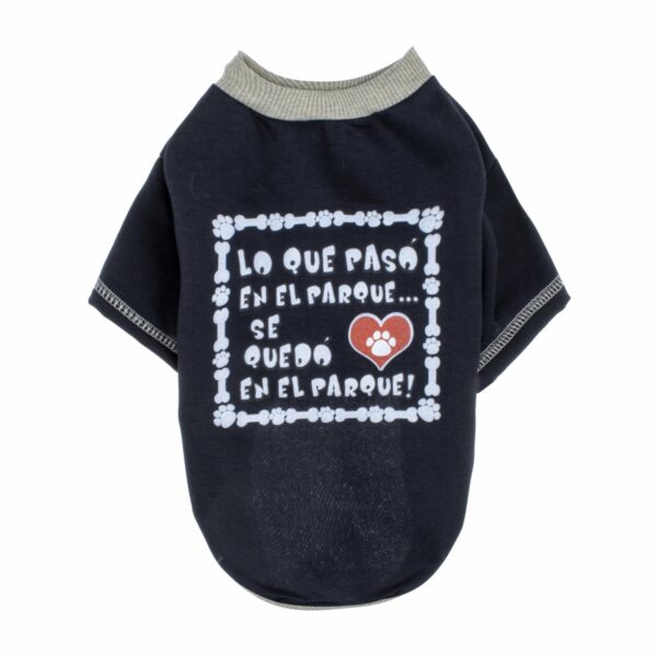 Ropa Para Perros Buzo Lo Que Paso En El Parque THE PET FACTORY Talla Pequeño