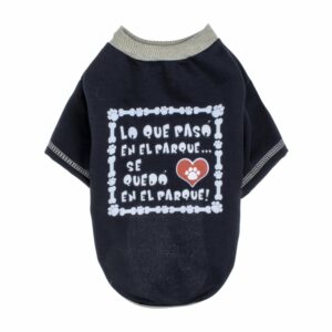 Ropa Para Perros Buzo Lo Que Paso En El Parque THE PET FACTORY Talla Mediano