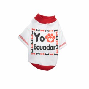 Ropa Para Perros Buzo Yo Amo A Ecuador THE PET FACTORY Talla Extra Extra Pequeño