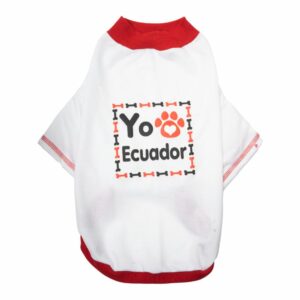 Ropa Para Perros Buzo Yo Amo A Ecuador THE PET FACTORY Talla Grande