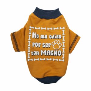Ropa Para Perros Buzo No Me Odies Por Ser Tan Macho THE PET FACTORY Talla Extra Pequeño