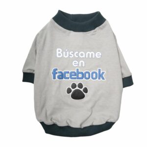 Ropa Para Perros Camiseta Búscame En Facebook THE PET FACTORY Talla Pequeño