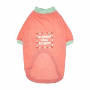 Ropa Para Perros Camiseta Mi Dueño Esta Soltero Hembra THE PET FACTORY Talla Extra Grande