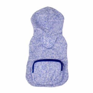 Ropa Para Perros Poncho Portable THE PET FACTORY Talla Extra Pequeño
