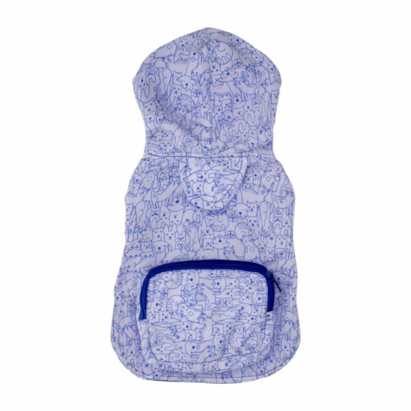 Ropa Para Perros Poncho Portable THE PET FACTORY Talla Pequeño