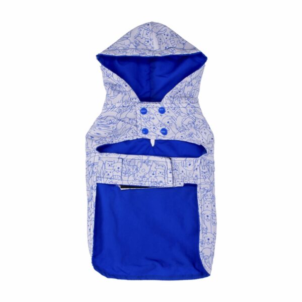 Ropa Para Perros Poncho Portable THE PET FACTORY Talla Pequeño - Imagen 2