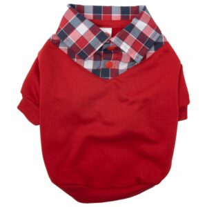 Ropa Para Perros Saco Cuadros THE PET FACTORY Talla Extra Pequeño