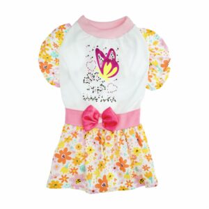 Ropa Para Perros Vestido Bolitas THE PET FACTORY Talla Mediano
