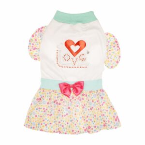 Ropa Para Perros Vestido Bolitas THE PET FACTORY Talla Grande