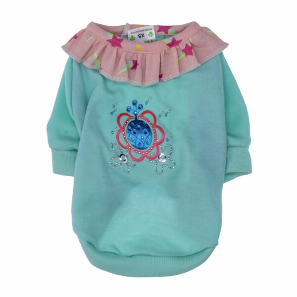Ropa Para Perros Blusa Diamante THE PET FACTORY Talla Extra Pequeño