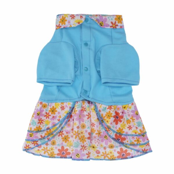 Ropa Para Perros Vestido Rayita THE PET FACTORY Talla Mediano - Imagen 2