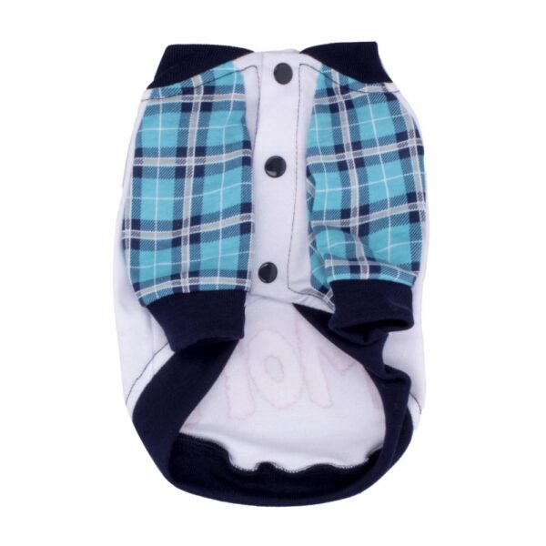 Ropa Para Perros Chompa Rayita Diseño I Love Mom THE PET FACTORY Talla Pequeño - Imagen 2