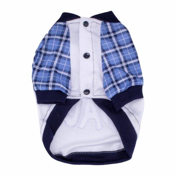 Ropa Para Perros Chompa Rayita Diseño I Love Dad THE PET FACTORY Talla Extra Pequeño - Imagen 2